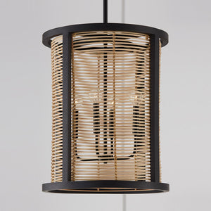 Capital Lighting 544041FK Rico 4 Light Foyer Flat Black