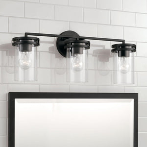 Capital Lighting 148731MB-539 Fuller 3 Light Vanity Matte Black