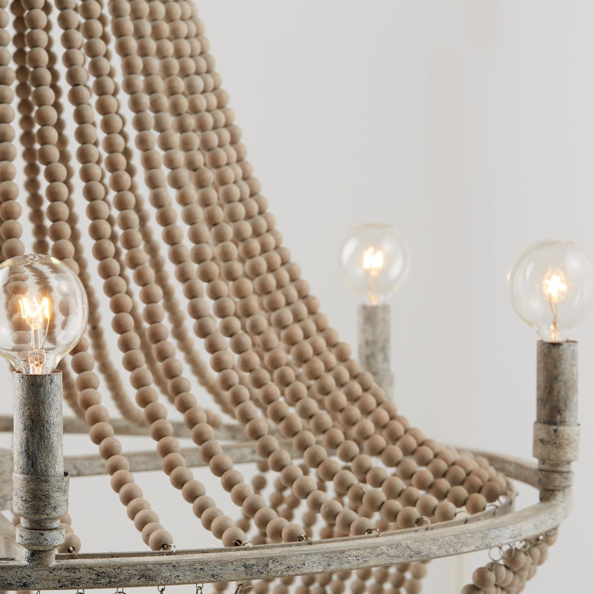 Capital Lighting 429561MS Kayla 6 Light Chandelier Mystic Sand