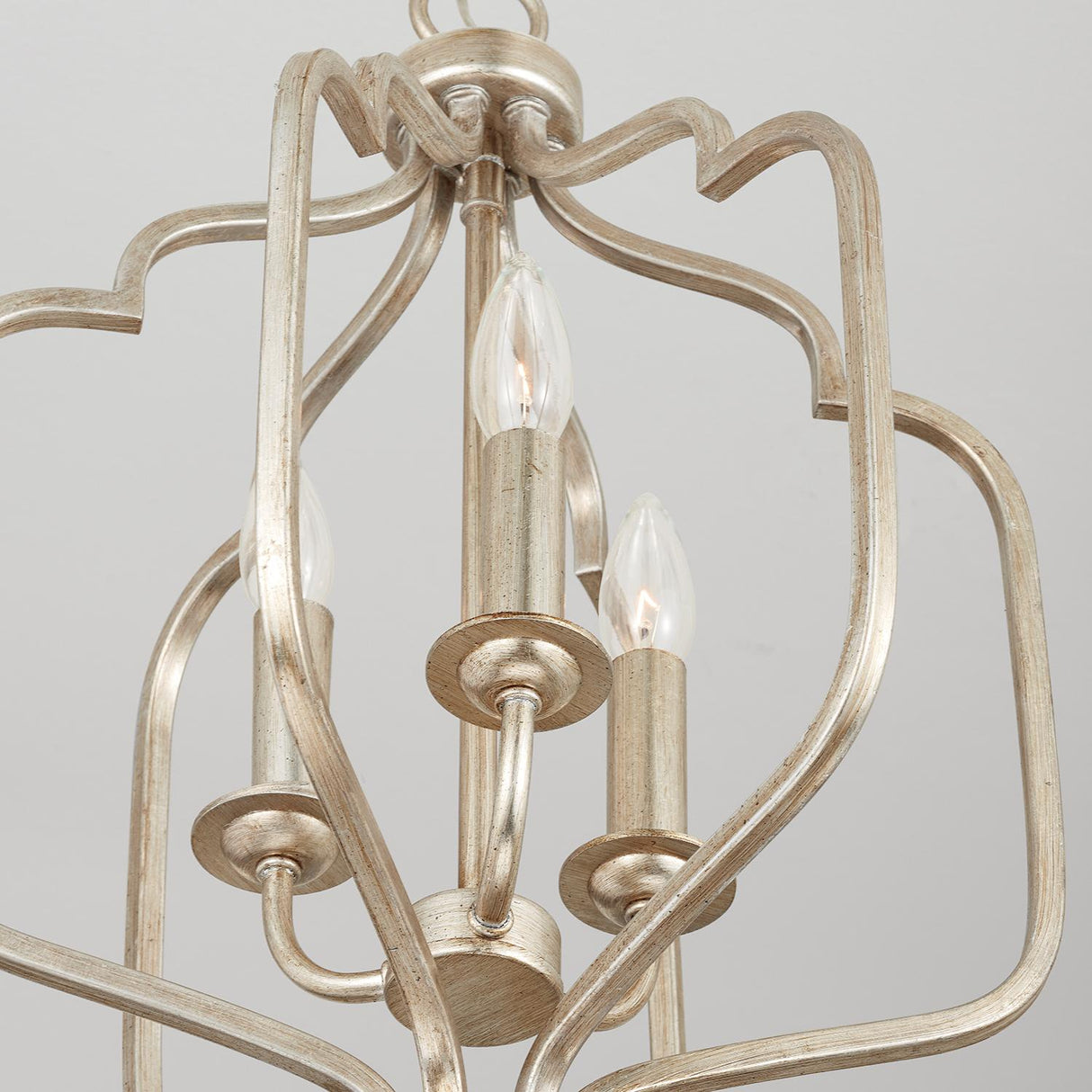 Capital Lighting 538731WG Ophelia 3 Light Foyer Winter Gold