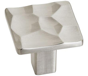 Amerock Cabinet Knob Satin Nickel 1-3/16 inch (30 mm) Length Kamari 1 Pack Drawer Knob Cabinet Hardware