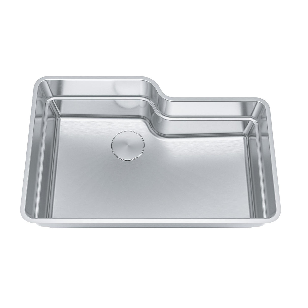 FRANKE OR2X110-S Orca 2.0 31-in. x 20-in. 18 Gauge Stainless Steel Undermount Single Bowl Kitchen Sink - OR2X110-S In Silk