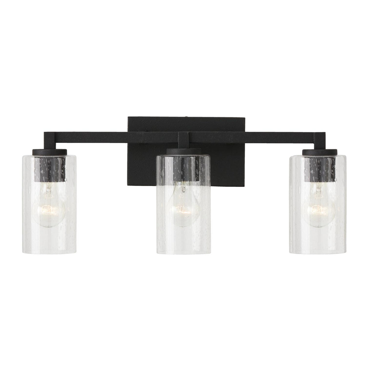 Capital Lighting 119831BI-435 Ravenwood 3 Light Vanity Black Iron
