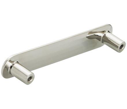 Amerock Cabinet Pull Polished Nickel 3-3/4 inch (96 mm) Center to Center Concentric 1 Pack Drawer Pull Drawer Handle Cabinet Hardware