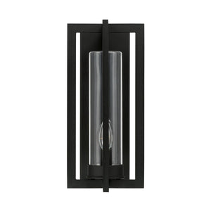 Capital Lighting 948211BK Kent 1 Light Outdoor Wall Lantern Black
