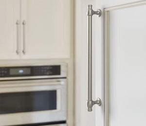 Amerock Cabinet Pull Satin Nickel 8-13/16 inch (224 mm) Center-to-Center Winsome 1 Pack Drawer Pull Cabinet Handle Cabinet Hardware