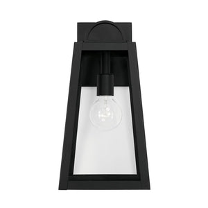 Capital Lighting 943711BK Leighton 1 Light Outdoor Wall Lantern Black