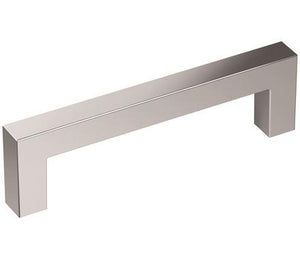 Amerock Cabinet Pull Polished Chrome 3-3/4 inch (96 mm) Center-to-Center Monument 1 Pack Drawer Pull Drawer Handle Cabinet Hardware