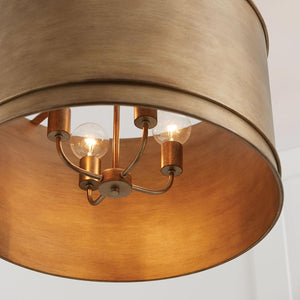 Capital Lighting 349242ML Nole 4 Light Pendant Mystic Luster