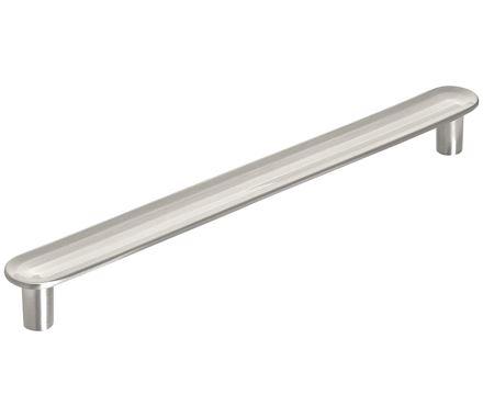 Amerock Cabinet Pull Satin Nickel 6-5/16 inch (160 mm) Center to Center Concentric 1 Pack Drawer Pull Drawer Handle Cabinet Hardware