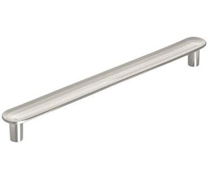Amerock Cabinet Pull Satin Nickel 6-5/16 inch (160 mm) Center to Center Concentric 1 Pack Drawer Pull Drawer Handle Cabinet Hardware