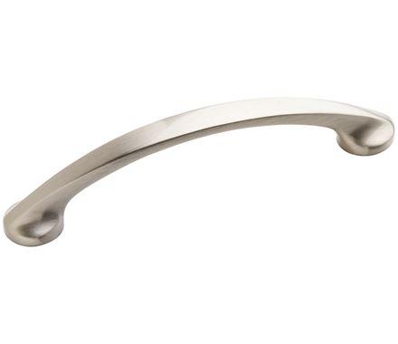 Amerock Cabinet Pull Satin Nickel 3-3/4 inch (96 mm) Center to Center Everyday Heritage 1 Pack Drawer Pull Drawer Handle Cabinet Hardware