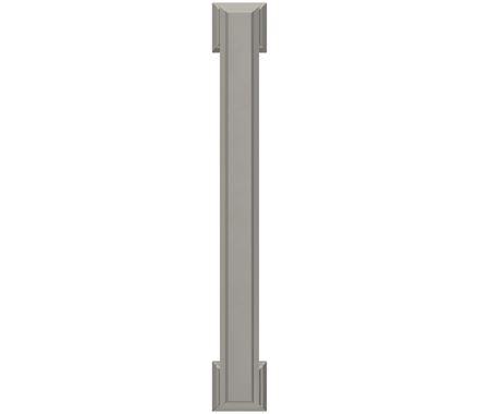Amerock Cabinet Pull Satin Nickel 5-1/16 inch (128 mm) Center-to-Center Appoint 1 Pack Drawer Pull Cabinet Handle Cabinet Hardware
