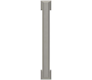 Amerock Cabinet Pull Satin Nickel 5-1/16 inch (128 mm) Center-to-Center Appoint 1 Pack Drawer Pull Cabinet Handle Cabinet Hardware