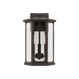 Capital Lighting 946631OZ Walton 3 Light Outdoor Wall Lantern Oiled Bronze