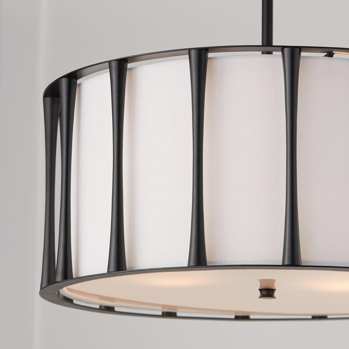 Capital Lighting 344641MB Bodie 4 Light Pendant Matte Black