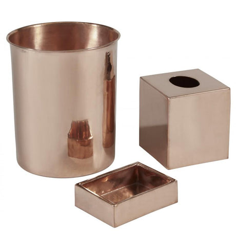 Thompson Traders Smooth Rose Gold Tissue Holder Smooth Rose Gold Tissue Holder ASRG2 Rose Gold
(Smooth)