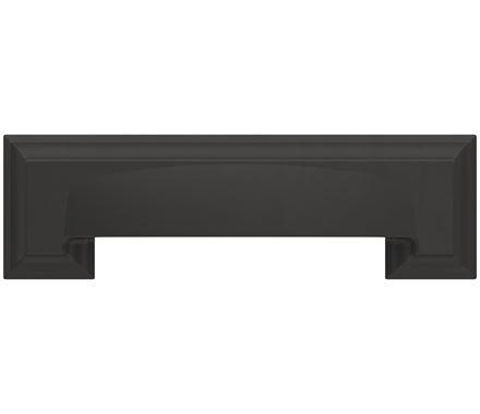 Amerock Cabinet Cup Pull Matte Black 3 inch & 3-3/4 inch (76mm & 96 mm) Center-to-Center Appoint 1 Pack Drawer Pull Cabinet Handle Cabinet Hardware
