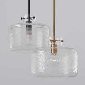 Capital Lighting 342511MB Brighton 1 Light Pendant Matte Black