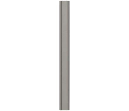 Amerock Cabinet Pull Satin Nickel 5-1/16 inch (128 mm) Center-to-Center Status 1 Pack Drawer Pull Cabinet Handle Cabinet Hardware
