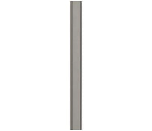 Amerock Cabinet Pull Satin Nickel 5-1/16 inch (128 mm) Center-to-Center Status 1 Pack Drawer Pull Cabinet Handle Cabinet Hardware