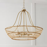 Capital Lighting 444161MA Wren 6 Light Chandelier Matte Brass