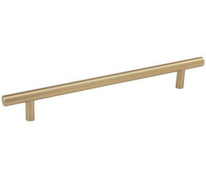Amerock Cabinet Pull Golden Champagne 7-9/16 inch (192 mm) Center to Center Bar Pulls 1 Pack Drawer Pull Drawer Handle Cabinet Hardware