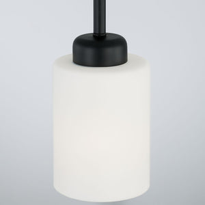 Capital Lighting 315211MB-338 Dixon 1 Light Pendant Matte Black