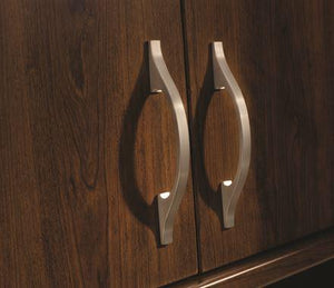 Amerock Cabinet Pull Satin Nickel 3-3/4 inch (96 mm) Center to Center Conrad 1 Pack Drawer Pull Drawer Handle Cabinet Hardware