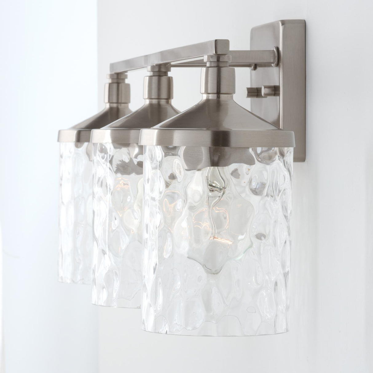 Capital Lighting 128831BN-451 Colton 3 Light Vanity Brushed Nickel