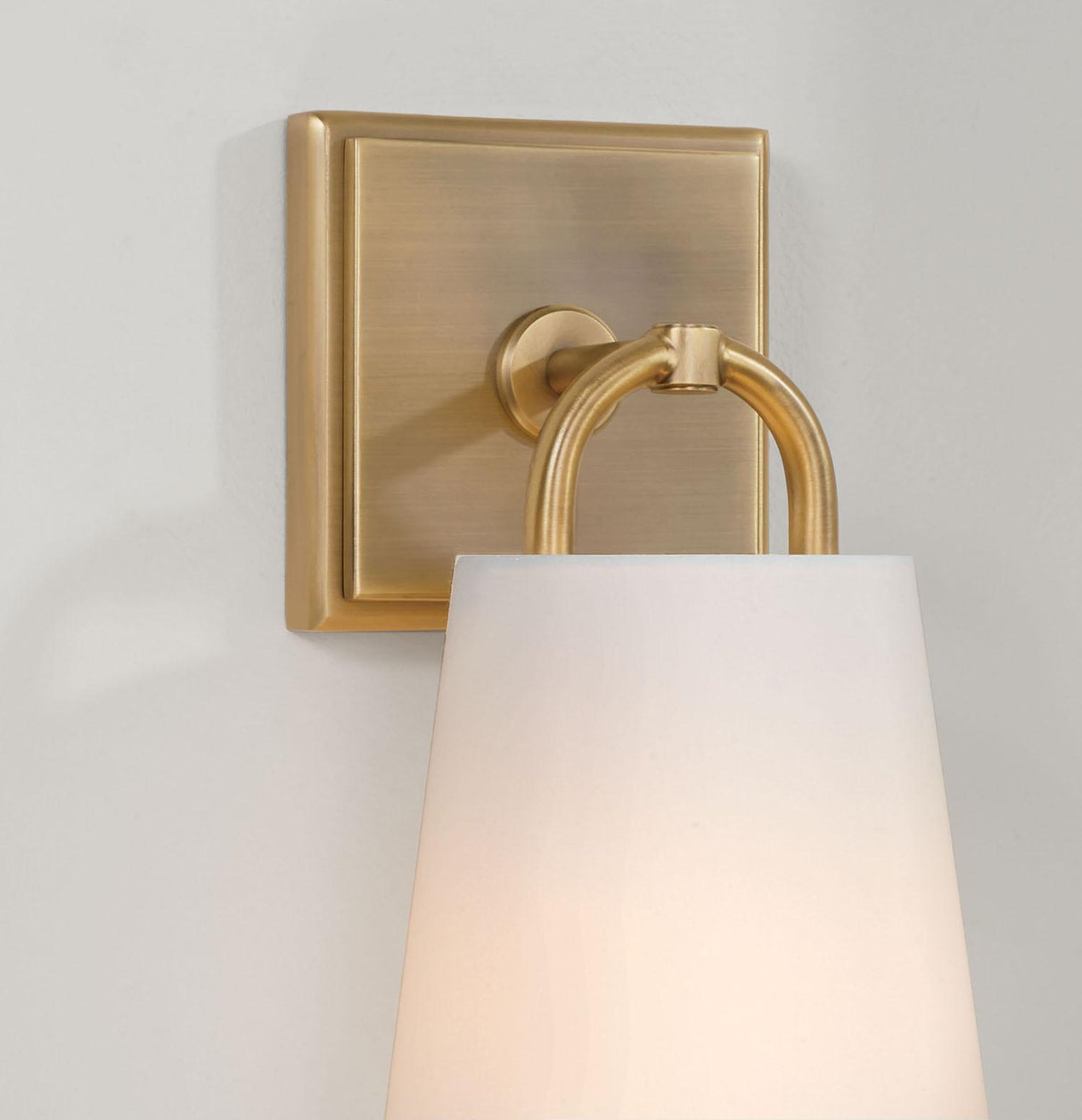 Capital Lighting 649411AD Brody 1 Light Sconce Aged Brass