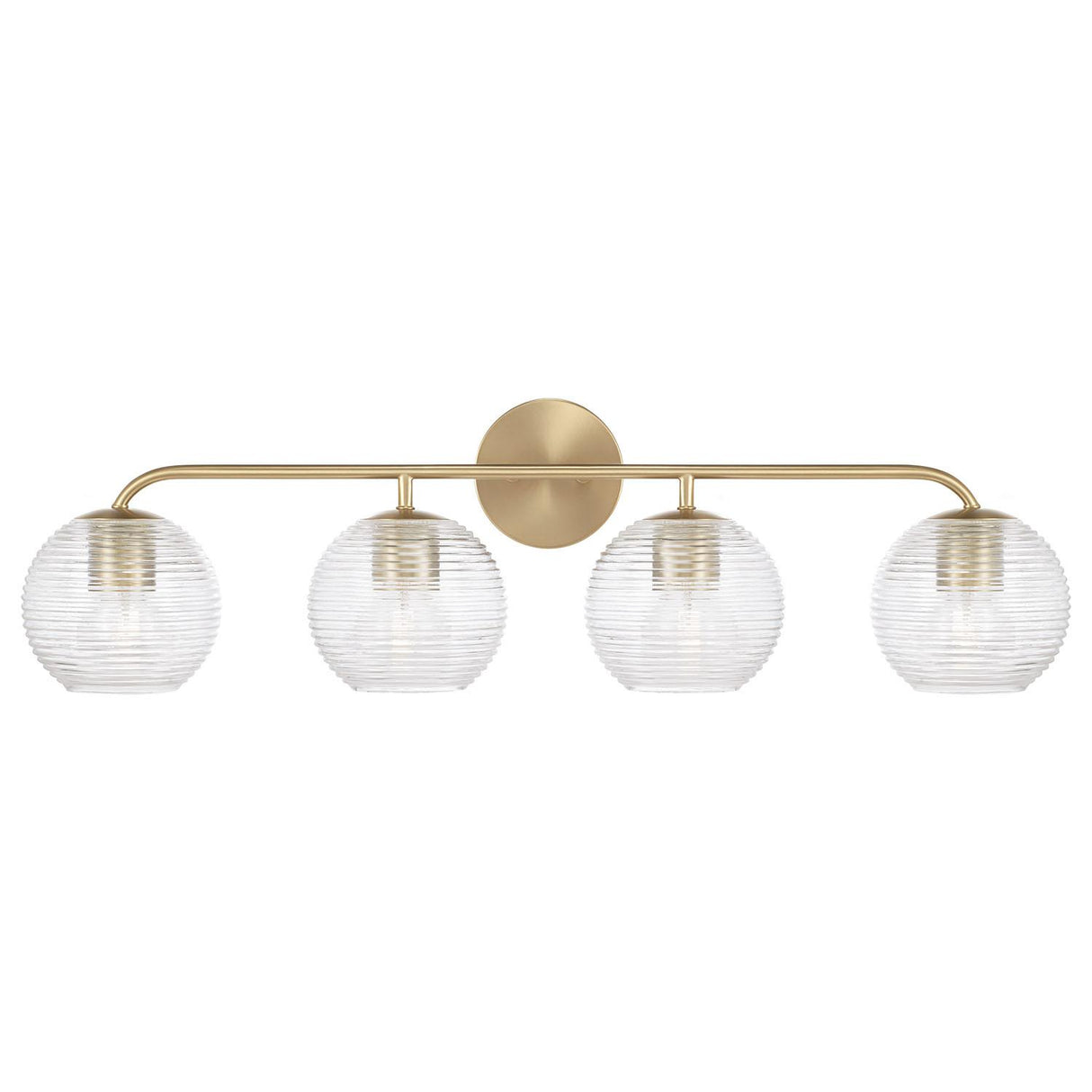 Capital Lighting 149941MA-544 Dolan 4 Light Vanity Matte Brass