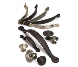 Amerock Cabinet Knob Wrought Iron Dark 1-5/16 inch (33 mm) Diameter Inspirations 1 Pack Drawer Knob Cabinet Hardware