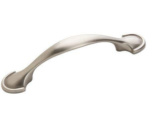 Amerock Cabinet Pull Satin Nickel 3 inch (76 mm) Center to Center Everyday Heritage 1 Pack Drawer Pull Drawer Handle Cabinet Hardware