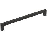 Amerock Cabinet Pull Matte Black 8-13/16 inch (224 mm) Center-to-Center Monument 1 Pack Drawer Pull Cabinet Handle Cabinet Hardware