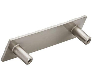 Amerock Cabinet Pull Satin Nickel 3-3/4 inch (96 mm) Center to Center Kamari 1 Pack Drawer Pull Drawer Handle Cabinet Hardware