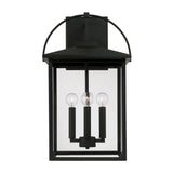 Capital Lighting 948041BK Bryson 4 Light Outdoor Wall Lantern Black