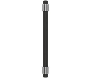 Amerock Cabinet Pull Polished Chrome/Matte Black 5-1/16 inch (128 mm) Center-to-Center Mergence 1 Pack Drawer Pull Cabinet Handle Cabinet Hardware