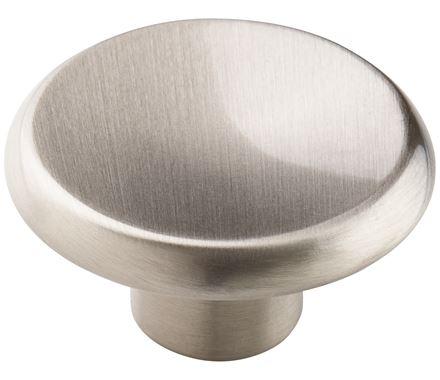 Amerock Cabinet Knob Satin Nickel 1-1/2 inch (38 mm) Diameter Everyday Heritage 1 Pack Drawer Knob Cabinet Hardware