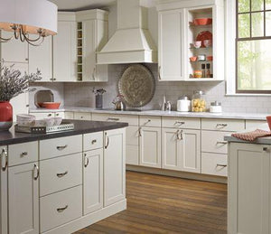 Amerock Appliance Pull Satin Nickel 18 inch (457 mm) Center to Center Candler 1 Pack Drawer Pull Drawer Handle Cabinet Hardware