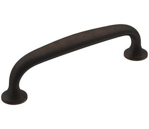 Amerock Cabinet Pull Oil Rubbed Bronze 3-3/4 inch (96 mm) Center-to-Center Renown 1 Pack Drawer Pull Cabinet Handle Cabinet Hardware
