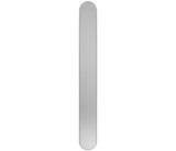 Amerock Cabinet Pull Polished Chrome 3-3/4 inch (96 mm) Center-to-Center Rift 1 Pack Drawer Pull Cabinet Handle Cabinet Hardware