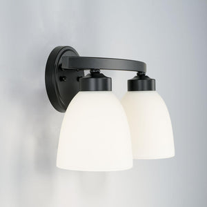 Capital Lighting 114321MB-333 Jameson 2 Light Vanity Matte Black
