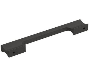 Amerock Cabinet Pull Matte Black 6-5/16 inch (160 mm) Center-to-Center Status 1 Pack Drawer Pull Cabinet Handle Cabinet Hardware