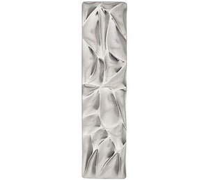 Amerock Cabinet Pull Satin Nickel 3-3/4 inch (96 mm) Center to Center Calathea 1 Pack Drawer Pull Drawer Handle Cabinet Hardware