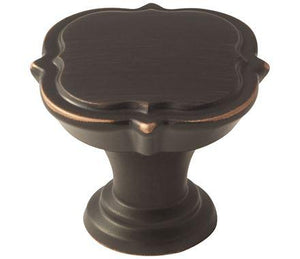Amerock Cabinet Knob Oil Rubbed Bronze 1-3/8 inch (35 mm) Diameter Grace Revitalize 1 Pack Drawer Knob Cabinet Hardware