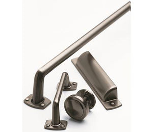 Amerock Cabinet Pull Graphite 6-5/16 inch (160 mm) Center to Center Rochdale 1 Pack Drawer Pull Drawer Handle Cabinet Hardware
