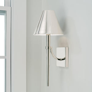 Capital Lighting 645911PN Holden 1 Light Sconce Polished Nickel