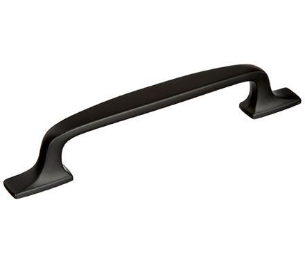 Amerock Cabinet Pull Black Bronze 5-1/16 inch (128 mm) Center to Center Highland Ridge 1 Pack Drawer Pull Drawer Handle Cabinet Hardware