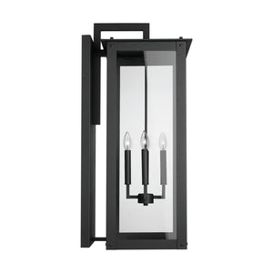 Capital Lighting 934642BK Hunt 4-Light Wall Mount Black
